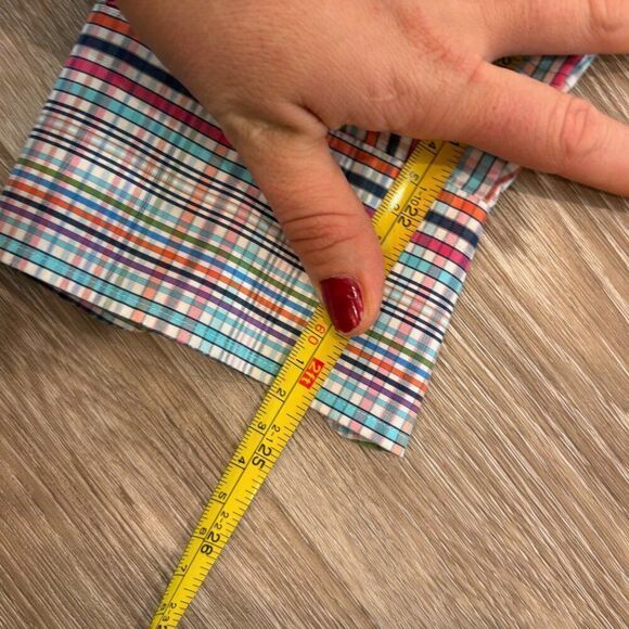 Peter Millar Mens Tailored Fit Brighton Cotton Sport Shirt - NAVY - Picture 8 of 9